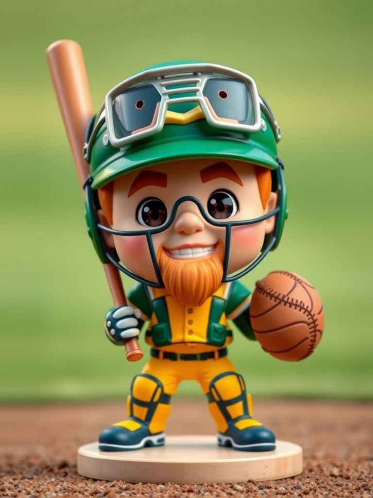 Baseball Bobblehead Generator example 4