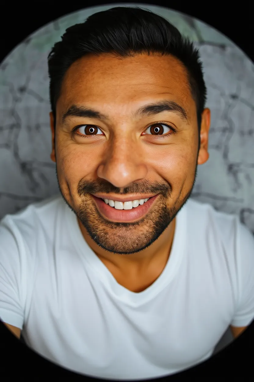 Fisheye Portrait Generator example 3