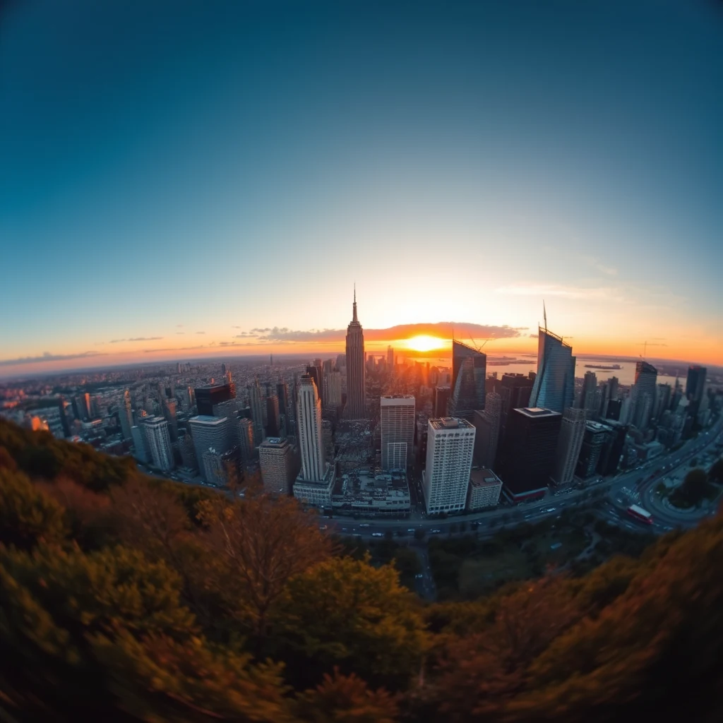 Fisheye Portrait Generator example 4
