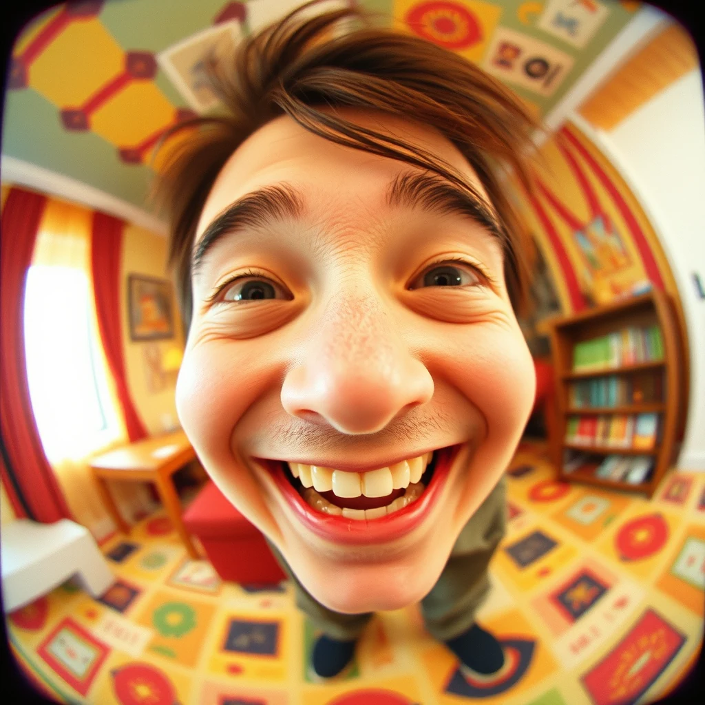 Fisheye Portrait Generator example 5