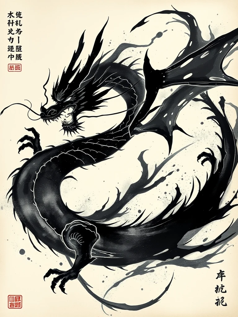 Ink Illustration Generator example 5