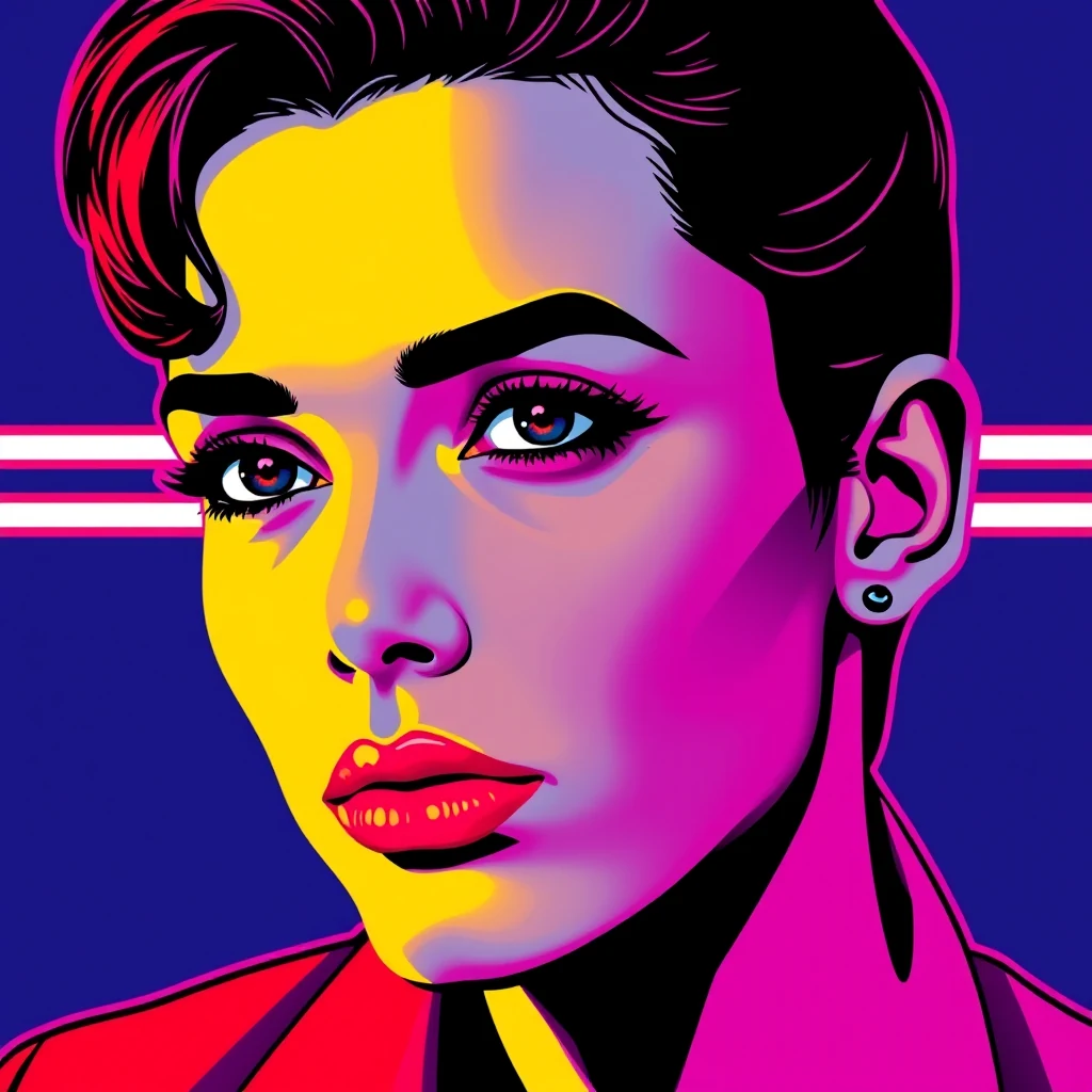 Pop Art Portrait Generator example 4